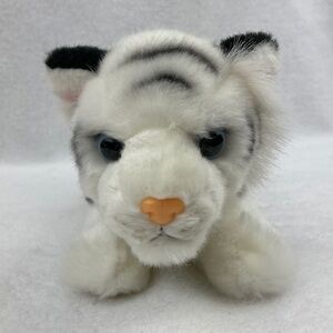 Aurora Miyoni White Tiger Plush Toy 8”